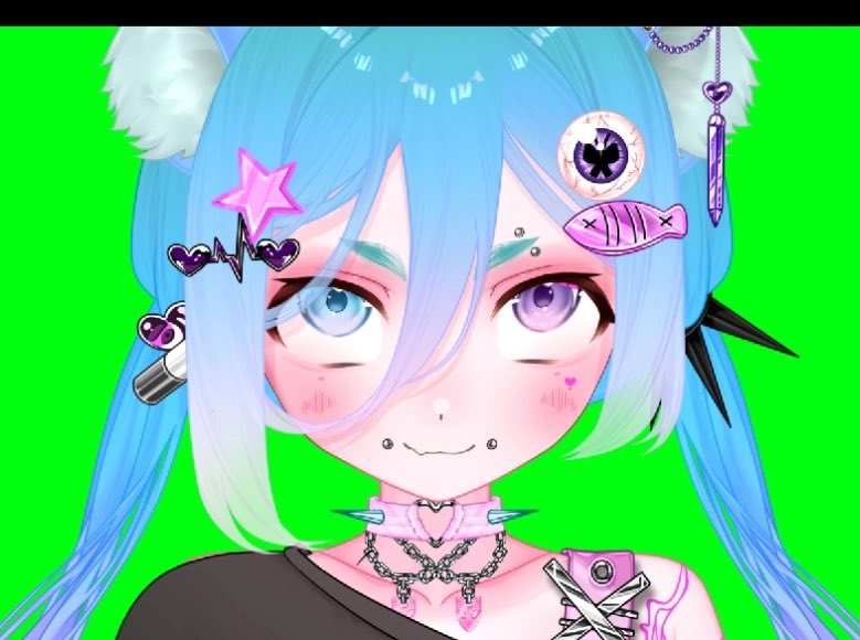 Sometimes everything you want after work is play around with the model you just rigged 🤭❤️
She turned out so cute! I’ll show you her after her debut! ❤️

#Vtuber #Live2D依頼 #Live2DWIP #Meme