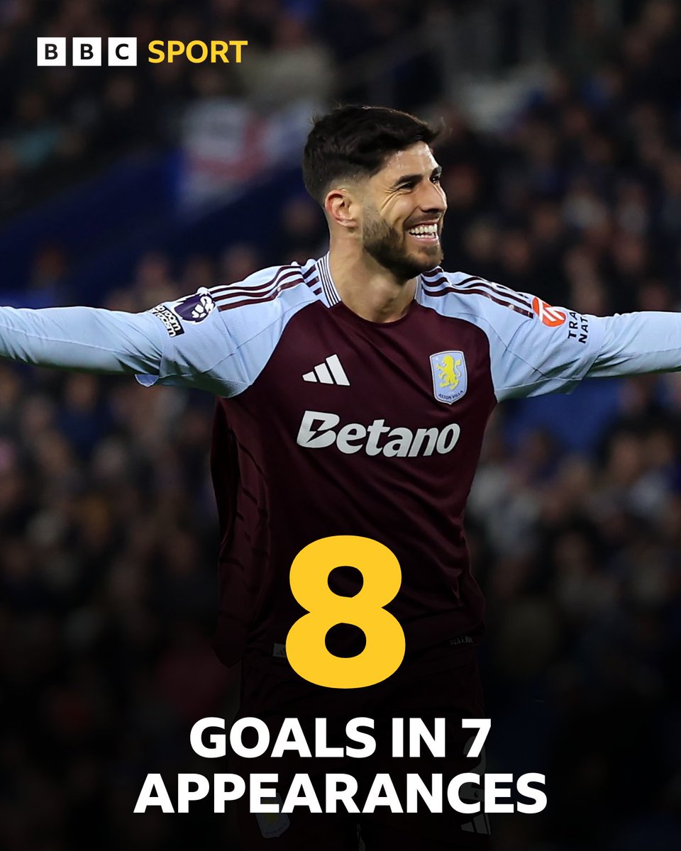 Marco Asensio is on fire 🤯

Since his Aston Villa debut, he's scored more goals (all comps) than any other Premier League player.