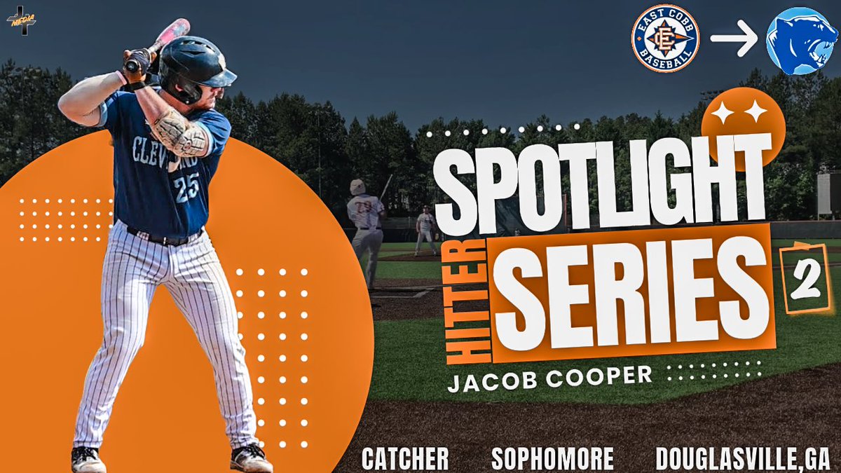 ECB Astros Navy/Frye ⚾️ (@ecbastrosnavy) on Twitter photo 🚨Spotlight Series 🚨
<a href="/JacobCooper102/">Jacob Cooper -Catcher - c/o ‘27 Valdosta State</a>
<a href="/CSCC_BSB/">Cleveland State ⚾️</a>
<a href="/PGCollegeBall/">PG College Baseball</a>
<a href="/PB_JUCO/">Prep Baseball JUCO</a>
Month of March Stats
🎬18 AB
🧃3 XBH
🔋4 RBI
💣 1 HR
Uncommitted JUCO backstop. Starting to come into his own as they get into the meat of their schedule. Needs a home! 🚨Spotlight Series 🚨
<a href="/JacobCooper102/">Jacob Cooper -Catcher - c/o ‘27 Valdosta State</a>
<a href="/CSCC_BSB/">Cleveland State ⚾️</a>
<a href="/PGCollegeBall/">PG College Baseball</a>
<a href="/PB_JUCO/">Prep Baseball JUCO</a>
Month of March Stats
🎬18 AB
🧃3 XBH
🔋4 RBI
💣 1 HR
Uncommitted JUCO backstop. Starting to come into his own as they get into the meat of their schedule. Needs a home!