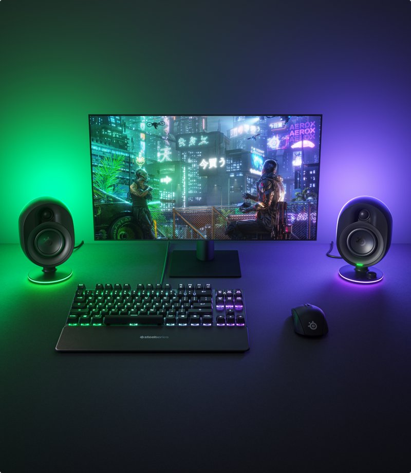 Featuring silk drivers and a 6.5 subwoofer, not only will you hear the Arena 7 Speaker's brilliant audio quality, but your neighbours will too!🎛️🔊🏘️

Now maybe turn it down so they can get to sleep. 

Grab the Arena 7 Speakers at @JBHIFI now! ⤵️ jbhifi.com.au/products/steel…