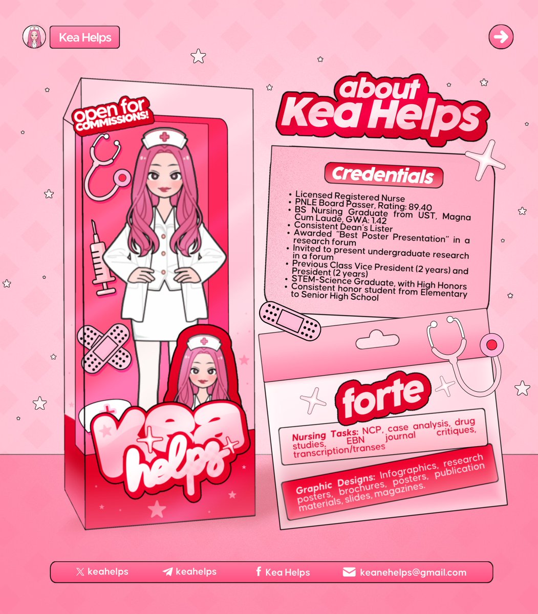 KEA, RN ★ Nursing & Creatives | CLOSED tweet media