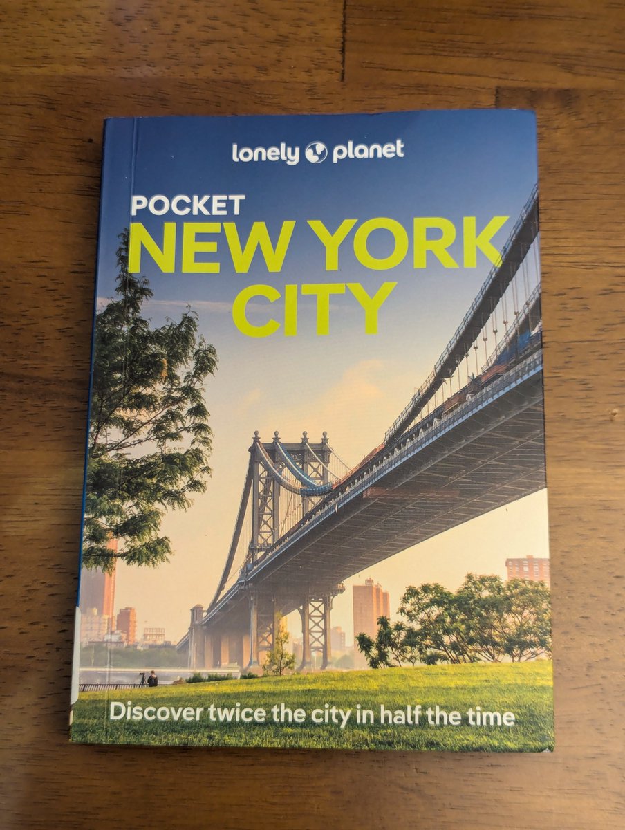 My parents are visiting and this guide book cover... has to be AI generated? Did they not want to show off NYC?