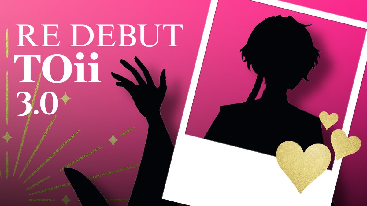 🔴[RE-DEBUT 3.0] ก้าวเดินไปเส้นทางใหม่ด้วยกันกับ TOii 

ARE YOU READY? 
พร้อมรึยังเอ่ย? ผมโตแล้วนะครับพี่ๆ💜
AT 04.04 19:30 PM (GMT+7)

youtube.com/live/JUkXej70l…