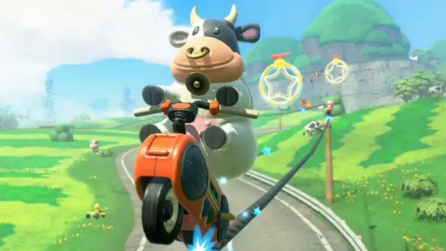 Twitch's tweet image. Moove on over, new main in town #NintendoDirect