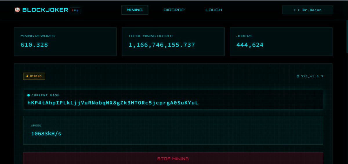 baconwithmr's tweet photo. THE JOKER HAS BACK!!🃏

JOIN THE MINING NOW BEFORE IT'S TOO LATE!
https://t.co/VU0VcHGq97 https://t.co/w9eED6w4SD