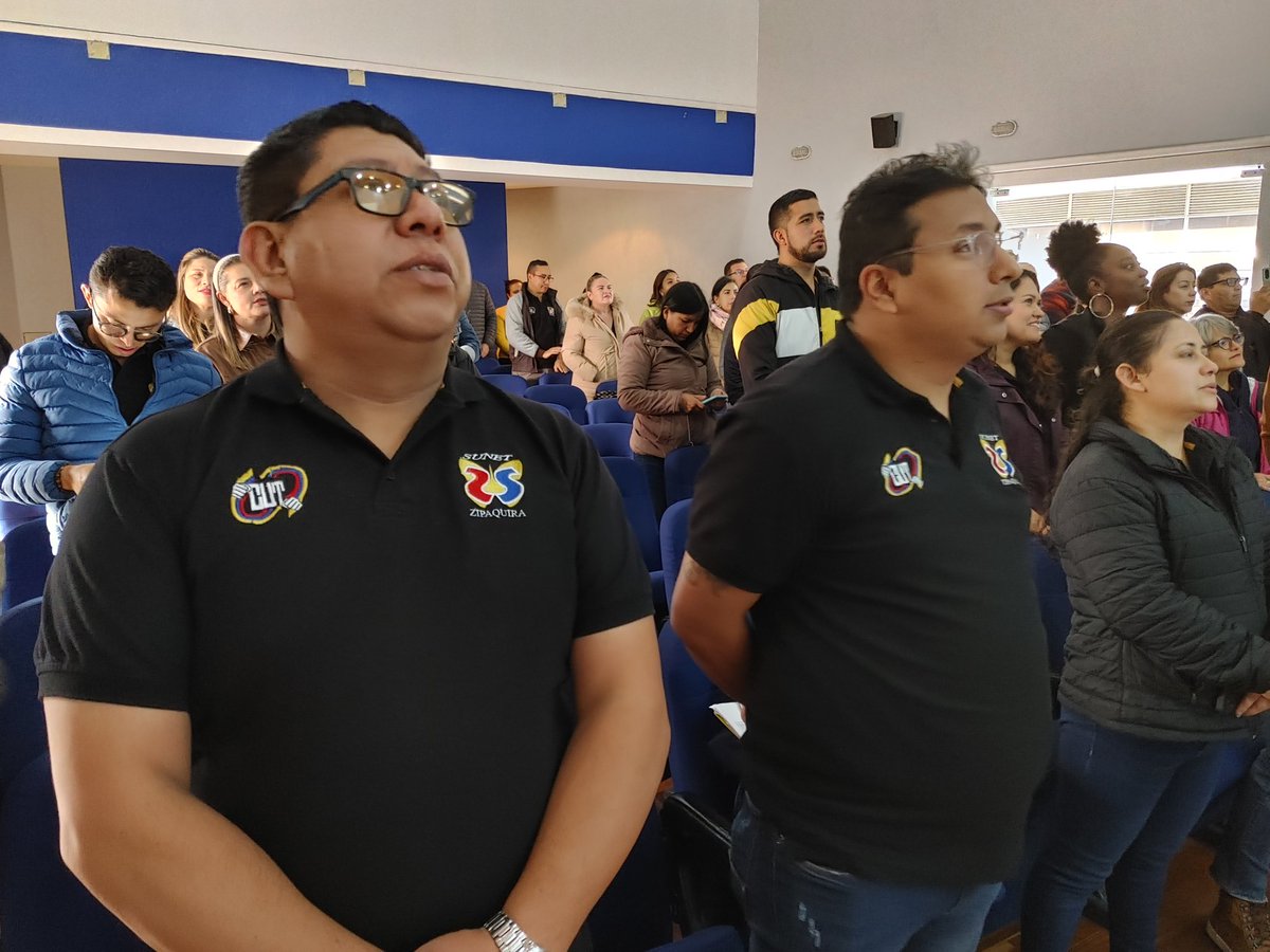SunnetZipaquira's tweet photo. #AEstaHora Nos reunimos en la primera #Asamblea General de la Subdirectiva #Zipaquirá. Compartimos un balance del #Acuerdo Sindical, del auxilio educativo, de infraestructura y condiciones para prestar el servicio público, y brindamos la #Bienvenida a nuestros nuevos #Afiliados https://t.co/0YcD0sK8PV