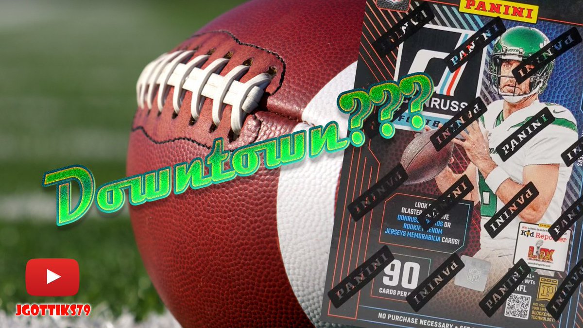 JGottiKS79's tweet photo. Watch my quest for a #DonrussDowntown !

#lacosanostra #donruss #donrussfootball #cardrips

https://t.co/iiQlqzDL2b https://t.co/4Yc2MV0lv0