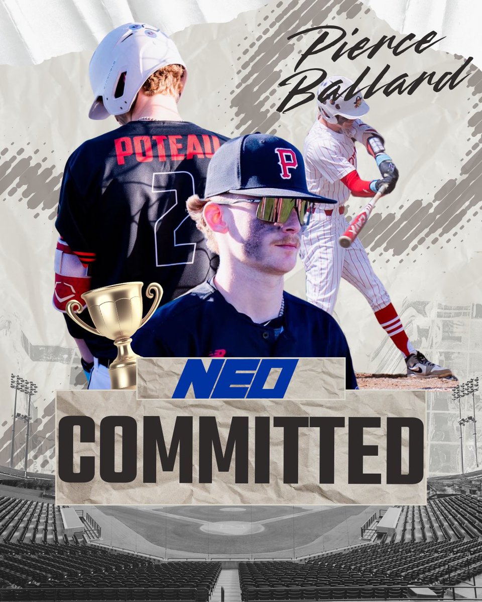 Pierce Ballard (@pierceballard2) on Twitter photo I am blessed to announce my commitment to further my academic and athletic career <a href="/GoldenNorsemen/">NEO Baseball</a>! <a href="/DPenni76/">Donny Pennington</a> <a href="/PoteauBB/">Donny Pennington</a> I am blessed to announce my commitment to further my academic and athletic career <a href="/GoldenNorsemen/">NEO Baseball</a>! <a href="/DPenni76/">Donny Pennington</a> <a href="/PoteauBB/">Donny Pennington</a>