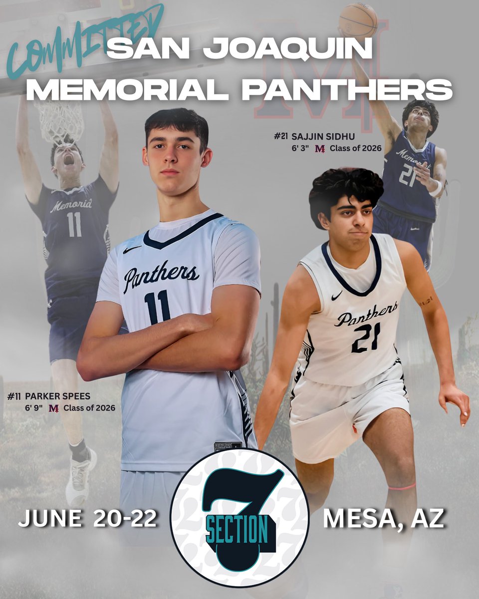 We are thrilled to be once again invited to participate in one of the most prestigious high school tournaments <a href="/Section7Az/">Section 7</a>.  We are excited to showcase our talents to a multitude of college coaches from across the United States 🙌🏼 🙏🏼 🏀 

#Section7
#DYJ
#SJMBoysBasketball