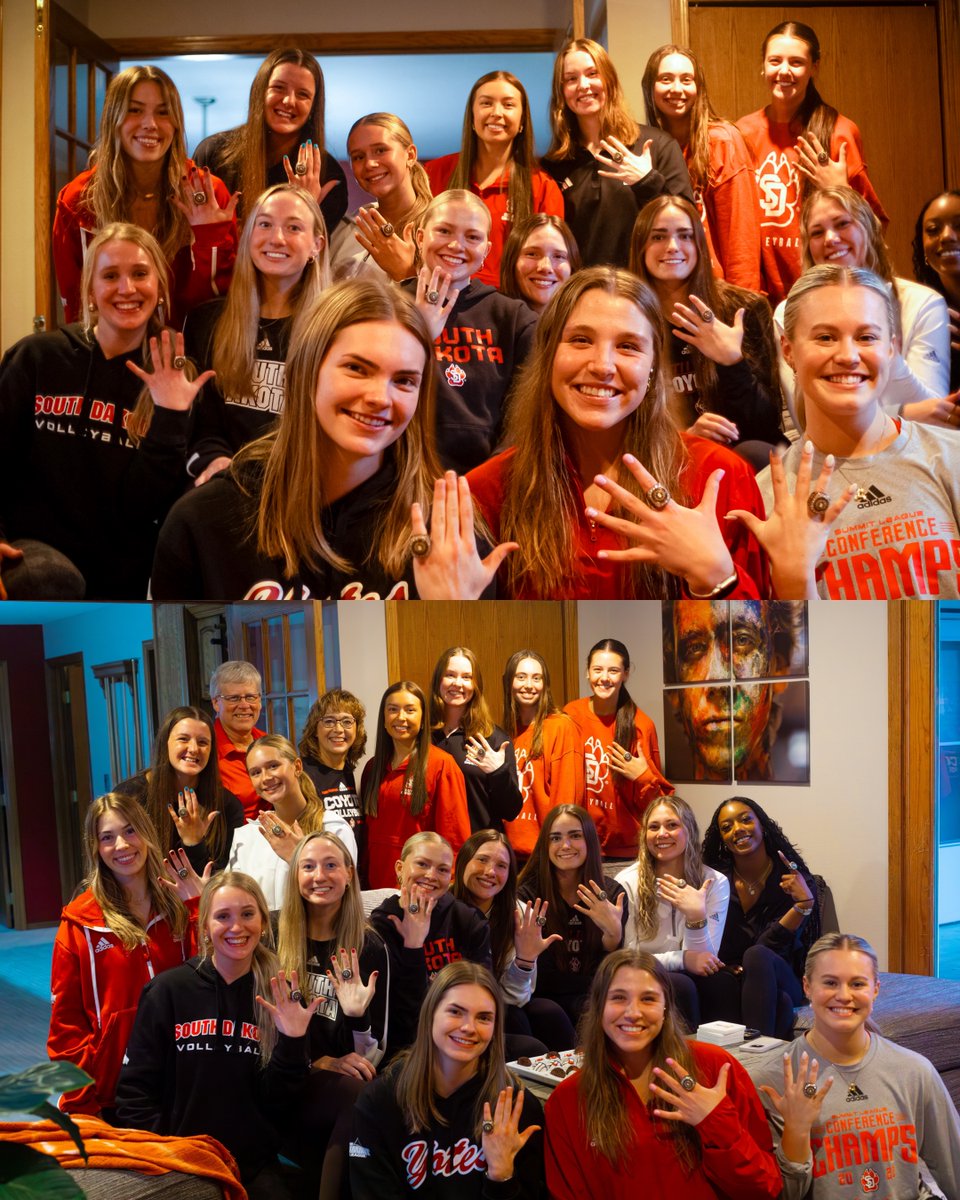 Got some new bling tonight! 💍

#GoYotes x #WeAreSouthDakota