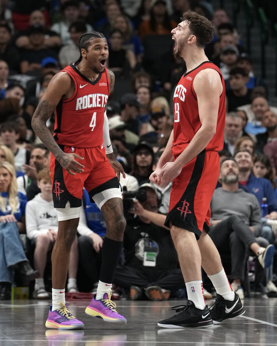 The Rockets have officially clinched a playoff spot 🔥

Houston will be returning to the playoffs for the first time since 2020 ‼️