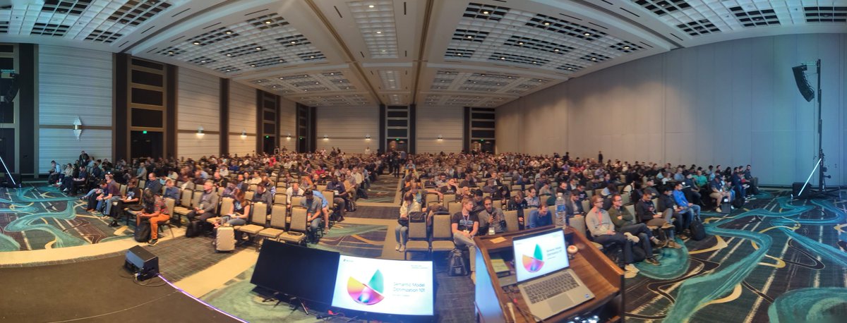 So it looks like my #FabCon session ended up ranking #1 in attendance for non-Microsoft presentations, and #3 overall for entire conference

What a surreal experience to have over 1000 people want to hear me speak, according to the app

I love the <a href="/MicrosoftFabric/">Microsoft Fabric</a> community