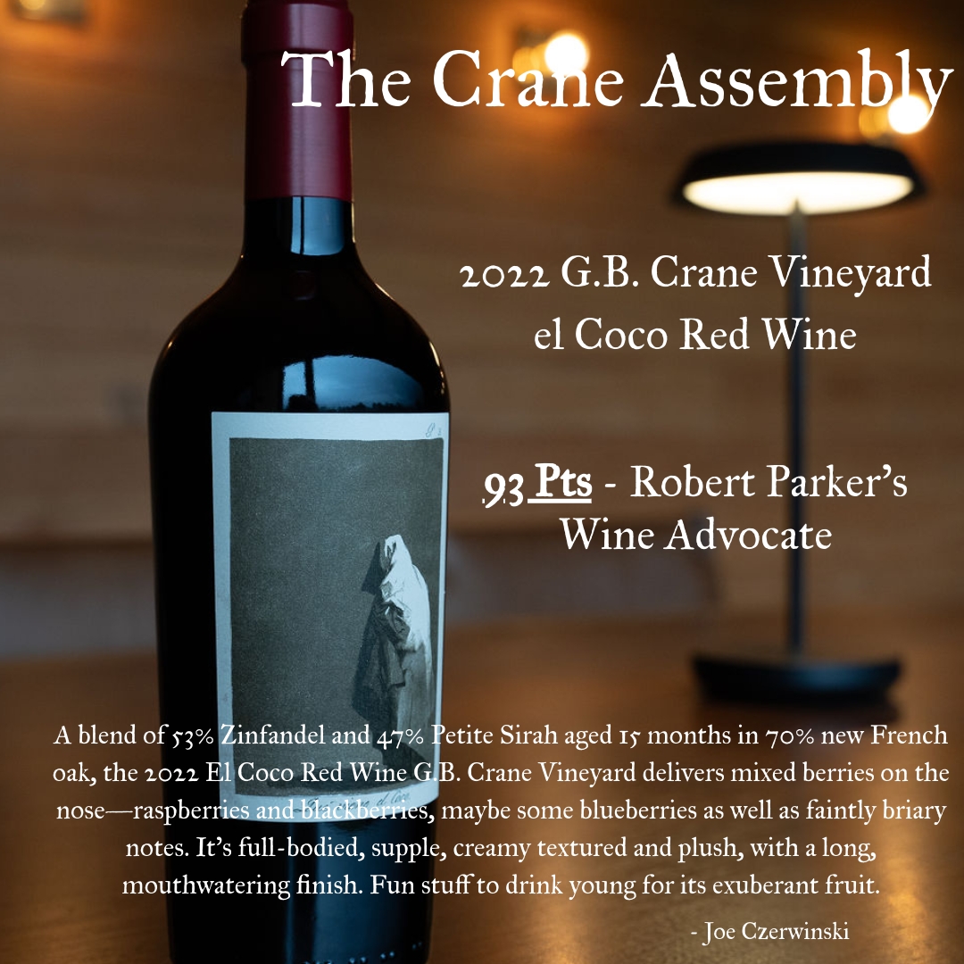 Exciting updates have come from one of our member wineries, The Crane Assembly Winery, which has recently shared fresh reviews from Joe Czerwinski &amp; Robert Parker Wine Advocate!

More about their amazing wines🍷
l8r.it/NqHY

#napawine #CabernetSauvignon #winewednesday