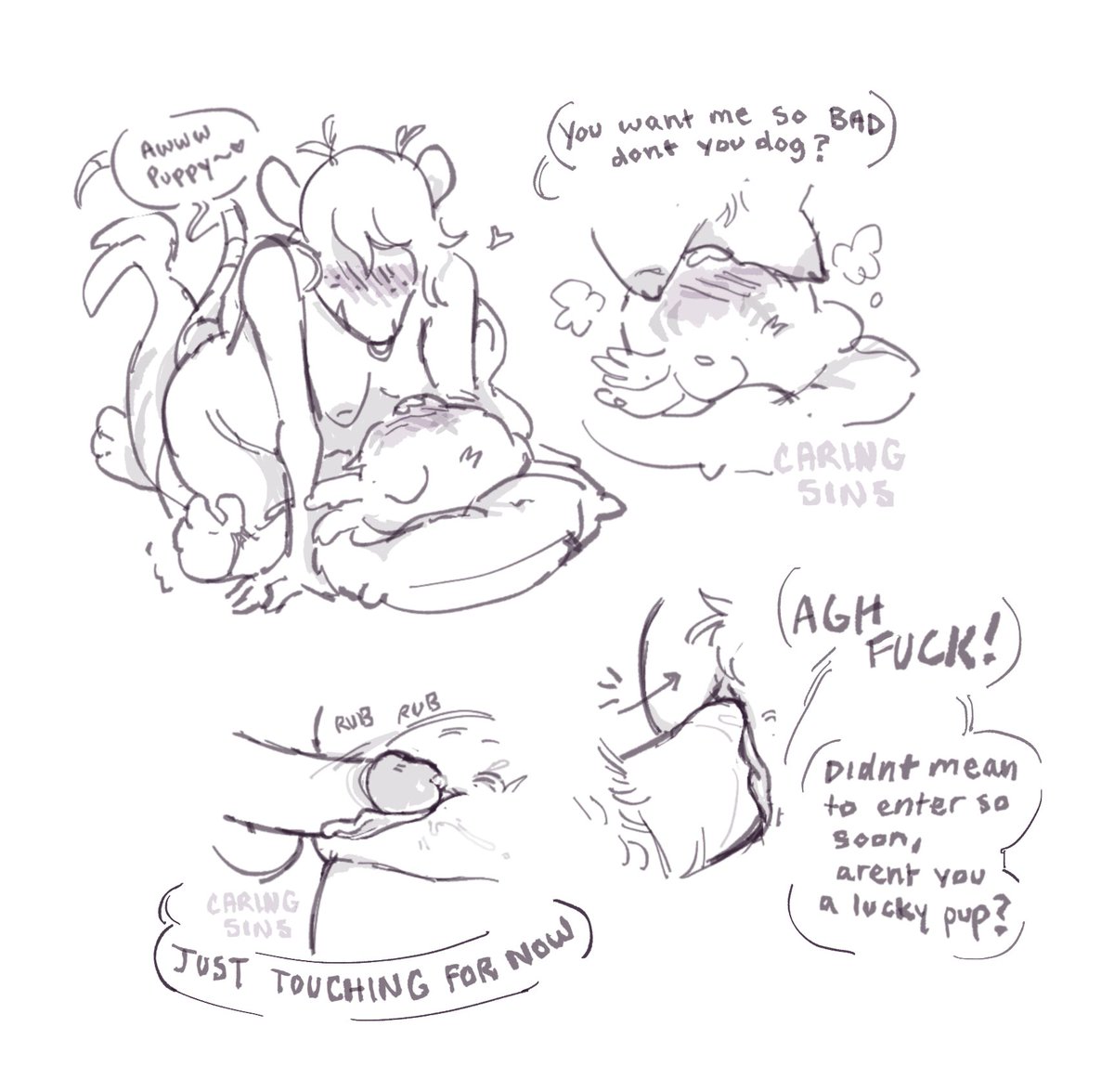 caringsins's tweet image. easy to tease 🍆💕
// (it/they/she) (they/them)