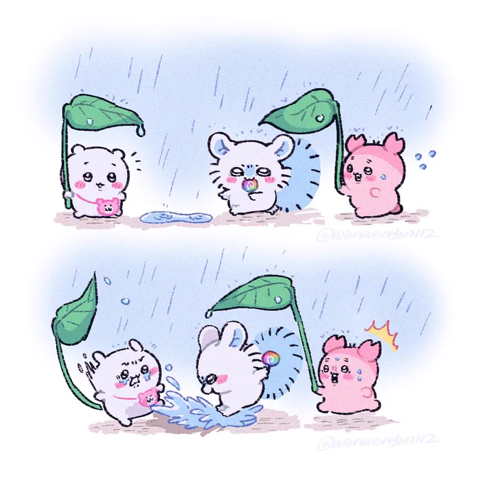 雨が続くねぇ☔ 