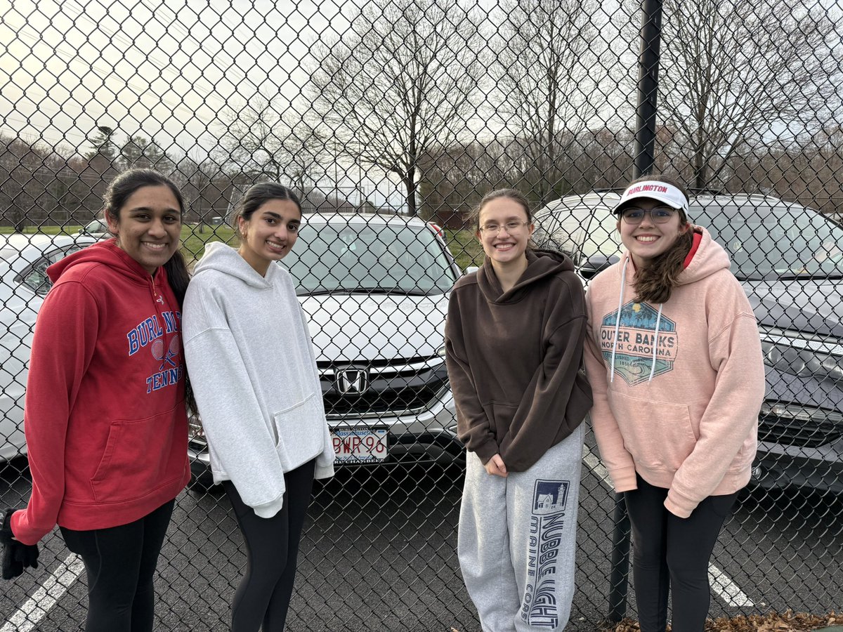 BHS Girls Tennis (@red_deviltennis) on Twitter photo Red Devils 3 - Reading 2
Winners: Sonali Patel, Alessia Pedruzzi, Therese Kosinski, Phoenix Mahoney & Eesha Soni.
<a href="/BHSRedDevils/">Shaun Hart</a> <a href="/BGlobeSports/">Boston Globe Sports</a>
<a href="/Ml12Athletics/">Middlesex League 12 Athletics</a>
<a href="/BostonHeraldHS/">Danny Ventura</a> Red Devils 3 - Reading 2
Winners: Sonali Patel, Alessia Pedruzzi, Therese Kosinski, Phoenix Mahoney & Eesha Soni.
<a href="/BHSRedDevils/">Shaun Hart</a> <a href="/BGlobeSports/">Boston Globe Sports</a>
<a href="/Ml12Athletics/">Middlesex League 12 Athletics</a>
<a href="/BostonHeraldHS/">Danny Ventura</a>