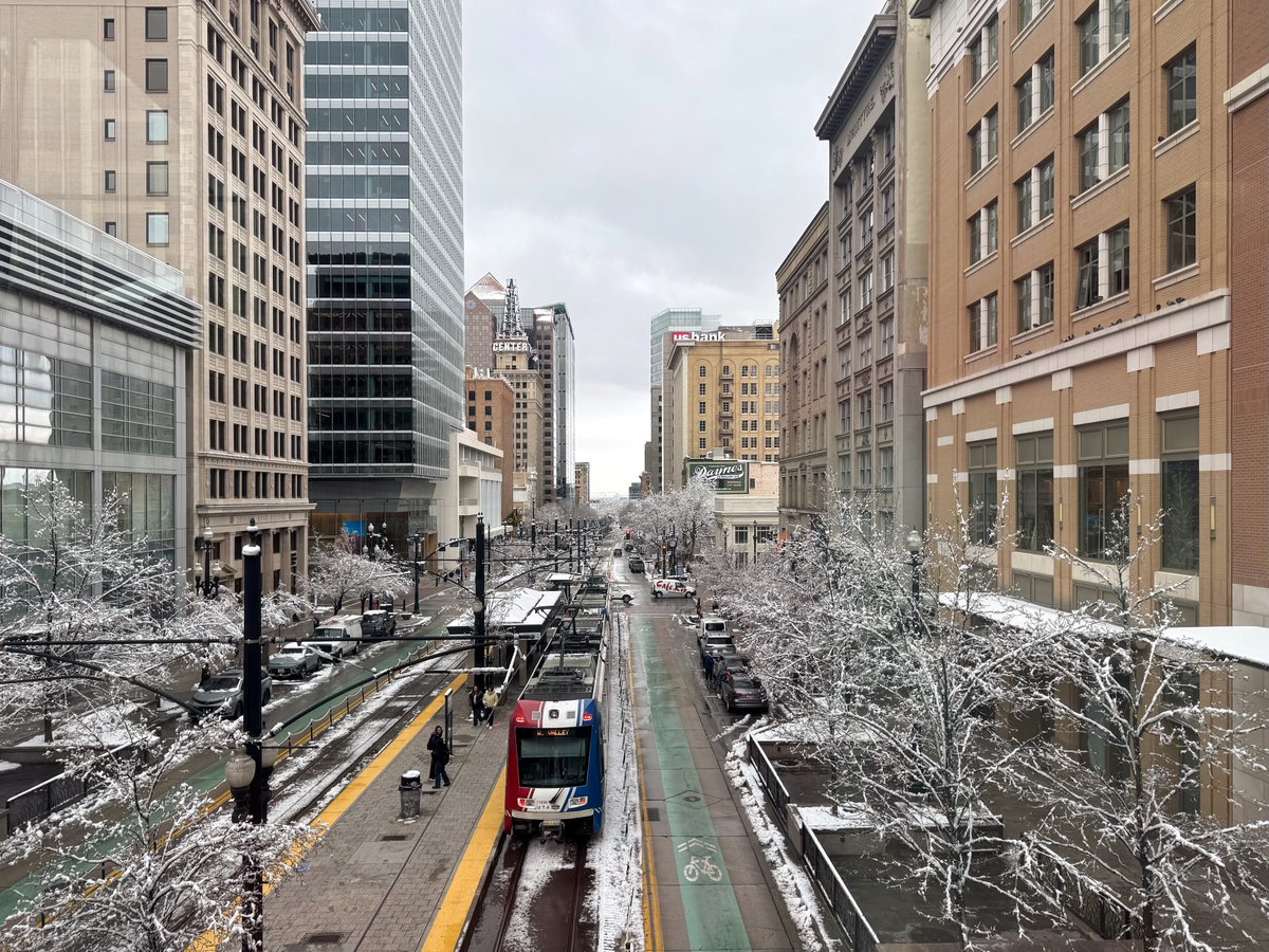 Mother Nature got us good with an April Fools’ snowstorm yesterday, but honestly? We’re not even mad. There’s no denying how beautiful Salt Lake looks under a fresh dusting of snow!

#visitsaltlake #slc #downtownslc #snowy #mountainlife #beautifuldestinations #travelgram