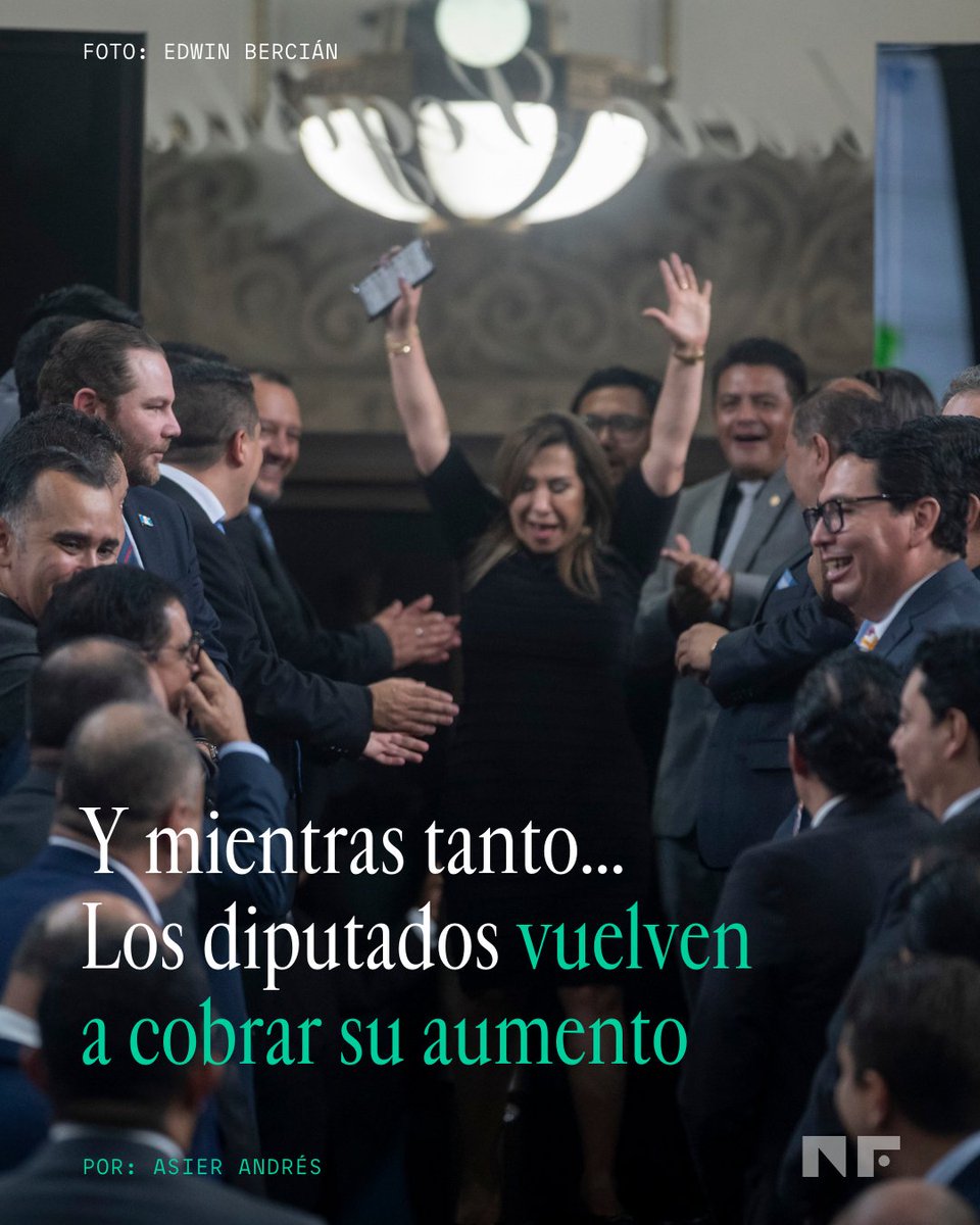 💰📆  La semana pasada, ante la presión social, la Junta Directiva del Congreso anunció  que se retractaban del incremento #salarial que los #diputados se recetaron para 2025. Pero no mencionaron un detalle...

Te contamos 🧵

no-ficcion.com/asi-multiplica…