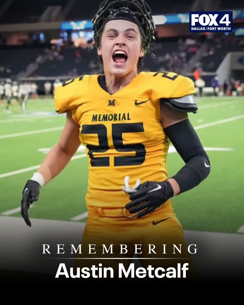 Frisco Memorial junior Austin Metcalf was identified as the student killed in a stabbing at David Kuykendall Stadium on Wednesday. Frisco Centennial's Karmelo Anthony was arrested and charged with first-degree murder.