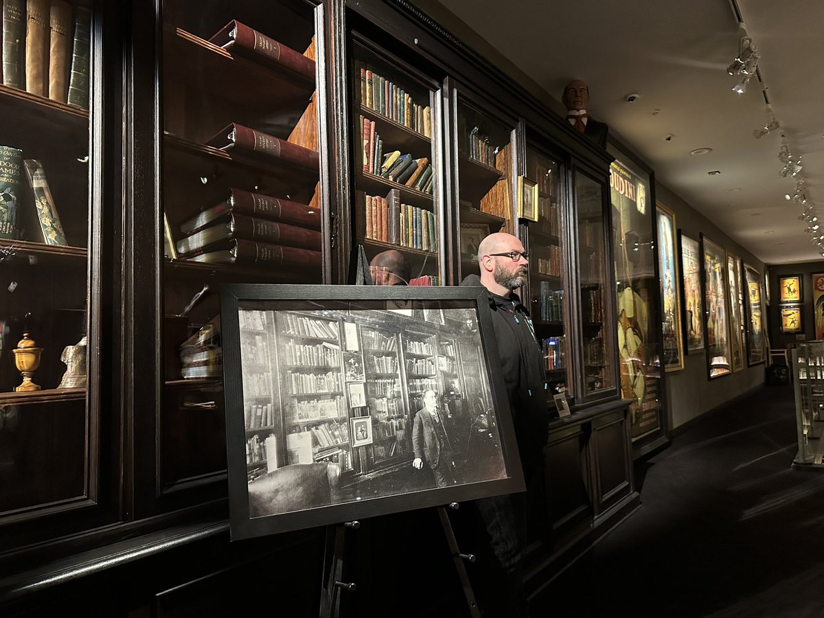 I’m still in awe. I never thought I’d get the opportunity to tour Copperfield’s museum. I’m beyond grateful. Thank you thank you <a href="/ChrisKenner/">Chris Kenner</a> &amp; <a href="/Copperfield/">David Copperfield</a>