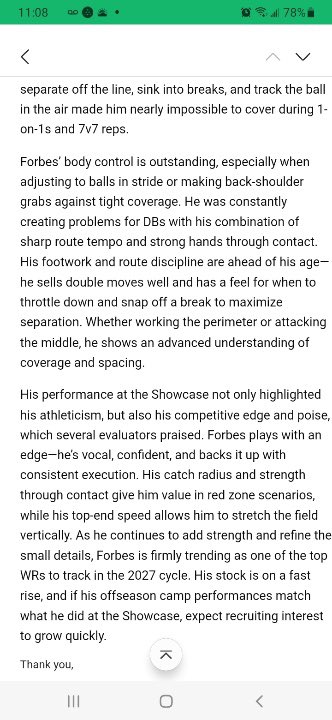 Thank you for the write up! Had a great time <a href="/sixstarfootball/">Six Star Football | PLUS+</a> <a href="/AndrewLee_CFB/">Andrew Lee</a> <a href="/Switz/">Ryan Switzer</a> <a href="/coachtheronaych/">Theron Aych</a> <a href="/Josh_Gonzales2/">Josh Gonzales</a> <a href="/CoachGreenOL/">Karson Green</a> <a href="/coachklinck/">Coach Bobby Klinck🏈</a>