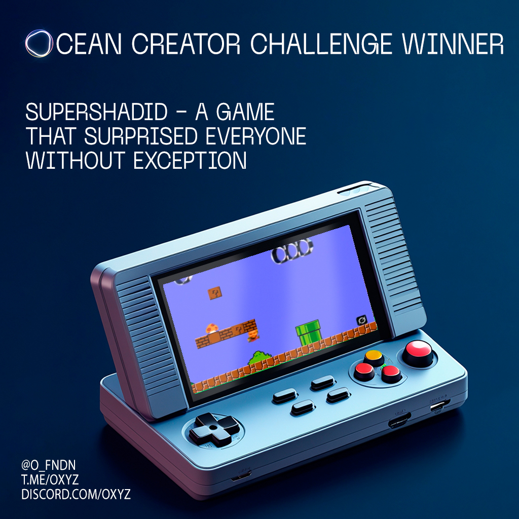farahpain's tweet photo. OCC WINNER 🥈
Congratulations to @BrenneckeO5 for a super unusual but classic game! Amazing work.

This game was created with Ocean AI. Try it too!
https://t.co/71nMQ7Vg0j

@o_fndn #WeAreO #Operatives @amanda_oxyz @WordOfWonder https://t.co/AnEHq68wIw
