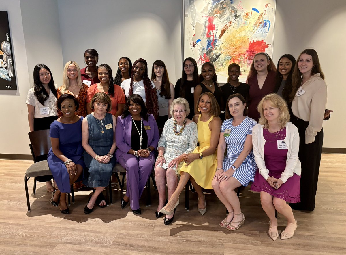 My heart is full! Today, the Central FL Women’s League awarded 13 scholarships to deserving young women in our district, &amp; I’m beyond proud that 4 of them are from our school. It’s a privilege to guide these students, support their applications, and see their hard work recognized