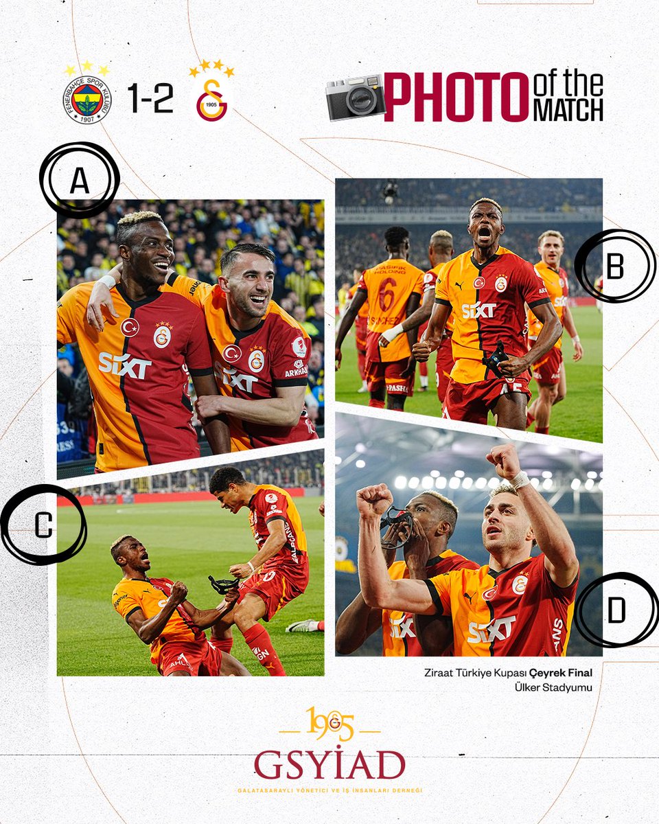 Zafer gecemizin en güzel sarı kırmızı karesini <a href="/1905gsyiad/">1905 GSYİAD</a>'ın katkılarıyla seçiyoruz. 💛❤️ 

Sizce hangisi? 🤔

#FBvGS