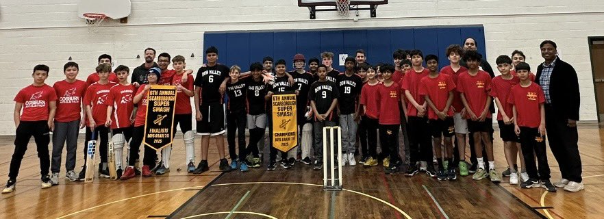 Sunil Katyal (@skatyal_tdsb) on Twitter photo ⭐️ Congrats <a href="/DonValleyMS/">Don Valley MS TDSB</a> for winning the Gr.8 Super Smash🏏last week!🥇What a finish! Thx <a href="/WoodbineMS/">Woodbine Middle School TDSB</a> <a href="/CosburnMS/">Cosburn MS</a> <a href="/TDSB_Smithfield/">Smithfield MS TDSB</a> for an amazing season, filled with great sportsmanship! <a href="/tdsb/">Toronto District School Board</a> <a href="/Equity48/">Kurt McIntosh</a> <a href="/MFraserTDSB/">Michelle Fraser</a> <a href="/JamesX_Li/">James Li</a> <a href="/NeethanShan/">Neethan Shan</a> <a href="/TDESAA_TDSB/">TDESAA Athletics</a> <a href="/oscaschools/">Ontario Schools Cricket Association (OSCA)</a> <a href="/opheacanada/">Ophea</a> ⭐️ Congrats <a href="/DonValleyMS/">Don Valley MS TDSB</a> for winning the Gr.8 Super Smash🏏last week!🥇What a finish! Thx <a href="/WoodbineMS/">Woodbine Middle School TDSB</a> <a href="/CosburnMS/">Cosburn MS</a> <a href="/TDSB_Smithfield/">Smithfield MS TDSB</a> for an amazing season, filled with great sportsmanship! <a href="/tdsb/">Toronto District School Board</a> <a href="/Equity48/">Kurt McIntosh</a> <a href="/MFraserTDSB/">Michelle Fraser</a> <a href="/JamesX_Li/">James Li</a> <a href="/NeethanShan/">Neethan Shan</a> <a href="/TDESAA_TDSB/">TDESAA Athletics</a> <a href="/oscaschools/">Ontario Schools Cricket Association (OSCA)</a> <a href="/opheacanada/">Ophea</a>