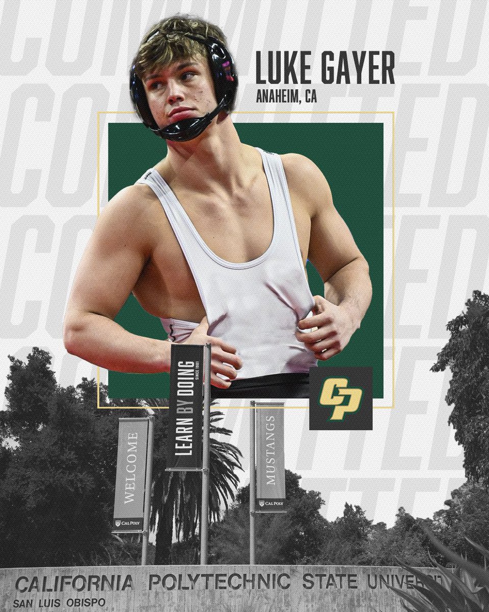 Luke Gayer (@lukegayer5) on Twitter photo I’d like to announce I’m coming back home to continue my academic and wrestling career. Pumped for this next chapter in my life. I want to thank Cal Poly wrestling for believing in me. Let’s run it! <a href="/CalPolyWrestle/">Cal Poly Wrestling</a> I’d like to announce I’m coming back home to continue my academic and wrestling career. Pumped for this next chapter in my life. I want to thank Cal Poly wrestling for believing in me. Let’s run it! <a href="/CalPolyWrestle/">Cal Poly Wrestling</a>