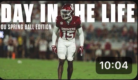 Day in the life : Ou spring ball edition ⬇️youtu.be/KC7w812sDx0?si…