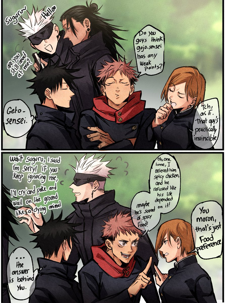 one and only weakness #satosugu #JujutsuKaisen