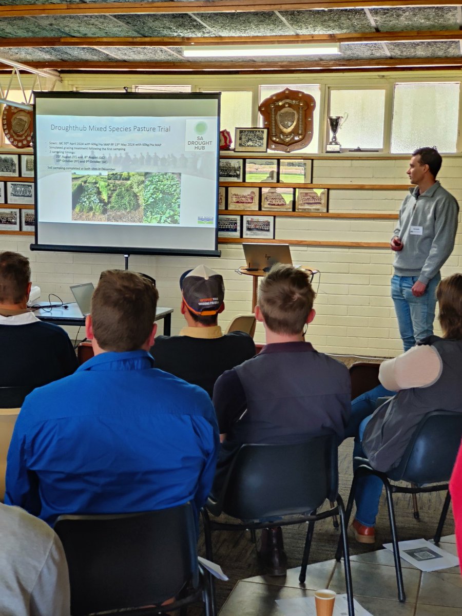 Challenging year for trials. <a href="/SADroughtHub/">SA Drought Resilience Adoption and Innovation Hub</a> #MNHRZ Pasture Trials produced strong data for cereal dry matter production especially following a grazing event. <a href="/bensmith213/">Ben Smith</a>