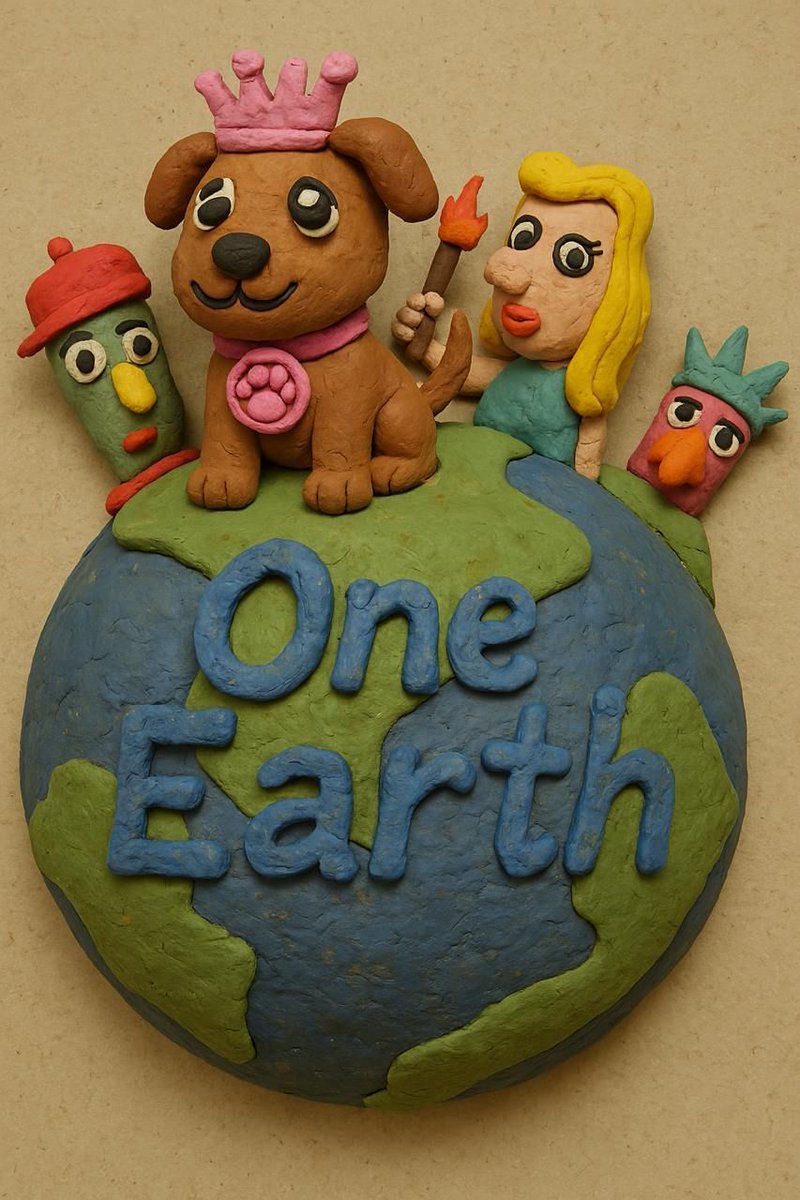 sultan_third's tweet photo. GN One π One Communityπ€ fam!π Iβm so excited for this project uniting us to care for our planet! πΏβ¨This artβa torch of hope, heart-shaped Earth, & unity rings shows our love.π₯° Letβs spread positivity & work together. Sleep tight & dream green! #OneEarthOneCommunity https://t.co/nsdFfsxDMQ