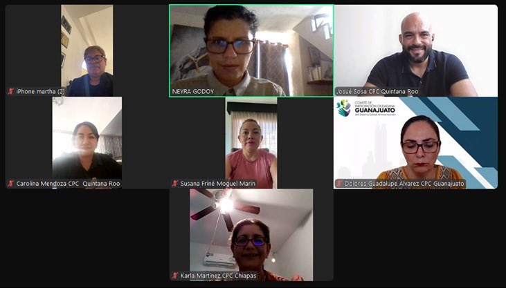 Los consejeros, Dr. Humberto Montesinos Ruiz y la Dra. Karla Nallely Martínez González, asistieron virtualmente a las reuniones de las Comisiones Nacionales de Municipios y de Educación.
#cpcchiapas
#SomosAnticorrupción
#ChiapasSinCorrupción