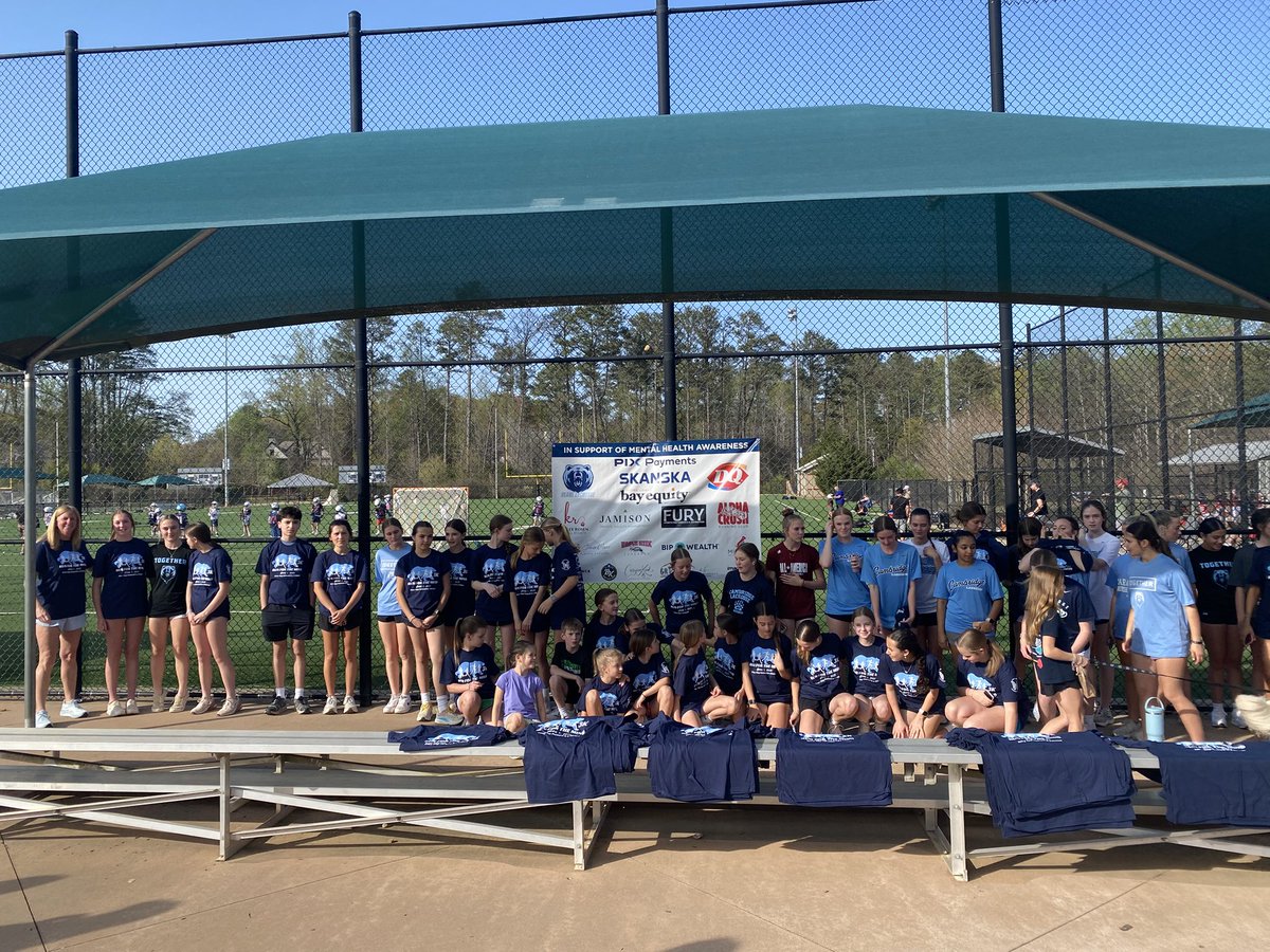 Great event &amp; funrun focusing on mental health with two <a href="/MorgansMessage/">Morgan's Message</a> ambassadors Jenna Lundstedt and Erin Degnan. <a href="/Cambridge_Lax/">Cambridge Boys Lacrosse</a> <a href="/Cambridge_AD/">Cambridge Athletics</a> <a href="/Bears_LaxBoard/">Cambridge Lacrosse Board 🇺🇸 🥍</a> <a href="/CambridgeBears/">CambridgeBears</a> <a href="/CambridgeYL/">Cambridge Youth Lax</a> <a href="/EagleStixLax/">EagleStixLax</a> <a href="/CHSBears_FB/">Cambridge HS Football</a>