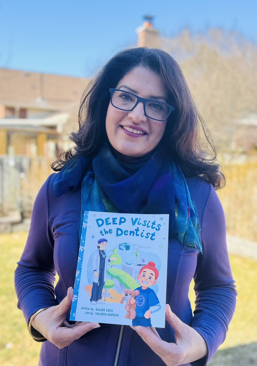 April is Sikh Heritage &amp; Oral Health Month, and I’m thrilled to announce the release of my new book "Deep Visits the Dentist"

Now available worldwide on Amazon! 
a.co/d/6eaZQ8I

Help me in promoting health and greater representation in children’s literature!