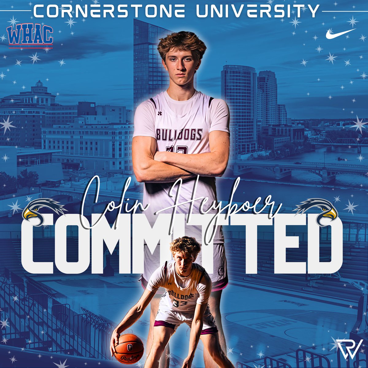 Colin Heyboer (@colinheyboer33) on Twitter photo Iβm excited to announce my commitment to Cornerstone University! Thank you to everyone who has helped me along the way. ππ
<a href="/CornerstoneMBB/">Cornerstone Basketball</a> <a href="/GrandvilleBBall/">Grandville Boys Basketball</a> <a href="/grstormbb/">Grand Rapids Storm</a> <a href="/dyoung33/">Desmond Young</a> <a href="/CoachRWade/">Ryan Wade</a> <a href="/TheDZoneBBall/">The D Zone Basketball</a> <a href="/BankHoops/">Bank Hoops - Stephen Bell</a> <a href="/jgilbertsport/">Jonathon Gilbert</a> <a href="/PrepHoopsMI/">Prep Hoops Michigan</a> <a href="/lenny_padilla/">Lenny Padilla</a> <a href="/BrzezinskiAlec/">Alec Brzezinski</a> Iβm excited to announce my commitment to Cornerstone University! Thank you to everyone who has helped me along the way. ππ
<a href="/CornerstoneMBB/">Cornerstone Basketball</a> <a href="/GrandvilleBBall/">Grandville Boys Basketball</a> <a href="/grstormbb/">Grand Rapids Storm</a> <a href="/dyoung33/">Desmond Young</a> <a href="/CoachRWade/">Ryan Wade</a> <a href="/TheDZoneBBall/">The D Zone Basketball</a> <a href="/BankHoops/">Bank Hoops - Stephen Bell</a> <a href="/jgilbertsport/">Jonathon Gilbert</a> <a href="/PrepHoopsMI/">Prep Hoops Michigan</a> <a href="/lenny_padilla/">Lenny Padilla</a> <a href="/BrzezinskiAlec/">Alec Brzezinski</a>