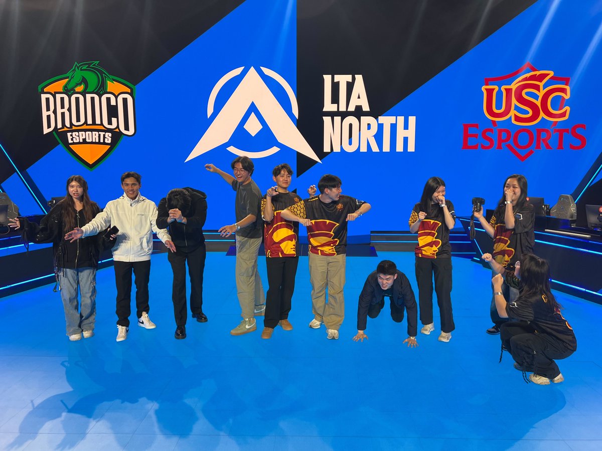 LTA North (@ltanorth) on Twitter photo Thank you to the students from <a href="/CPPEsports/">Bronco Esports</a> and @USCEsports for helping us playtest the #LTANorth setups ahead of Opening Weekend! Thank you to the students from <a href="/CPPEsports/">Bronco Esports</a> and @USCEsports for helping us playtest the #LTANorth setups ahead of Opening Weekend!