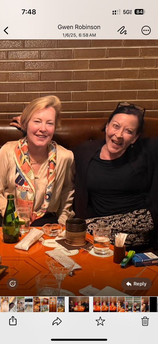 Gillian Tett (@gilliantett) on Twitter photo heartbroken that my dear friend Gwen Robinson, fellow traveller for so many years, has died. Read <a href="/EdwardGLuce/">Edward Luce</a> wonderful obituary. ft.com/content/ec0bbb… and a snap of us on a girls’ weekend a few weeks ago. She will be missed heartbroken that my dear friend Gwen Robinson, fellow traveller for so many years, has died. Read <a href="/EdwardGLuce/">Edward Luce</a> wonderful obituary. ft.com/content/ec0bbb… and a snap of us on a girls’ weekend a few weeks ago. She will be missed