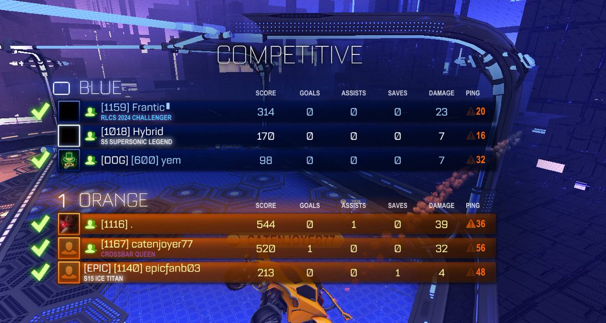 ddossers in random dropshot lobbies at midnight is actually peak rocketleague.