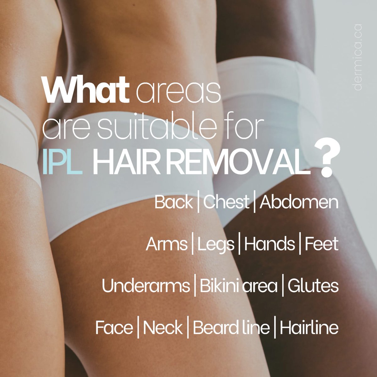 IPL Hair Removal BOGO 50% OFF  Throughout April, buy one IPL Hair removal area and receive 50% OFF a second IPL Hair Removal area of equal or greater value.  

#iplhairremoval #BOGO50 #april2025 #laserhairremoval #permanenthairremoval #dermica #medesthetics #whyteave #hairfree