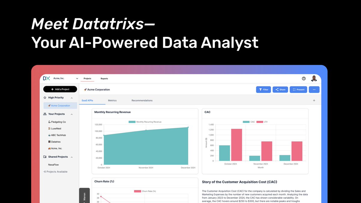 datatrixs's tweet photo. 🚀 We’re live on Product Hunt! 🚀

Datatrixs is here to turn messy financial data into instant insights &amp; reports—no spreadsheets, no CFO bottlenecks.

Your upvote &amp; comment would mean the world! Let’s make this Product of the Day! 🙌

🔗 https://t.co/w4fLlLat4R

#ProductHunt #AI https://t.co/OYnZ5PQcZ8
