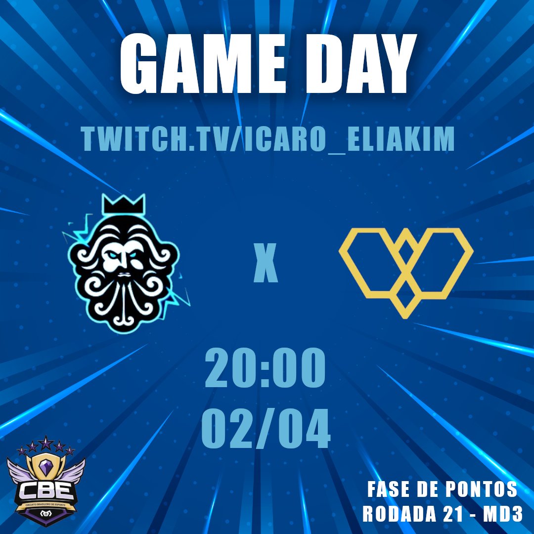ptzesports's tweet photo. GAMEDAY!!!

Estamos ao vivo jogando MD3 contra a B2, vice do @CBELOL. Hoje vamos mostrar que a tabela não mente! Transmissão oficial em https://t.co/r9W61CViGT

#GoPTZ ⚡️ https://t.co/ziy8BbTc7P