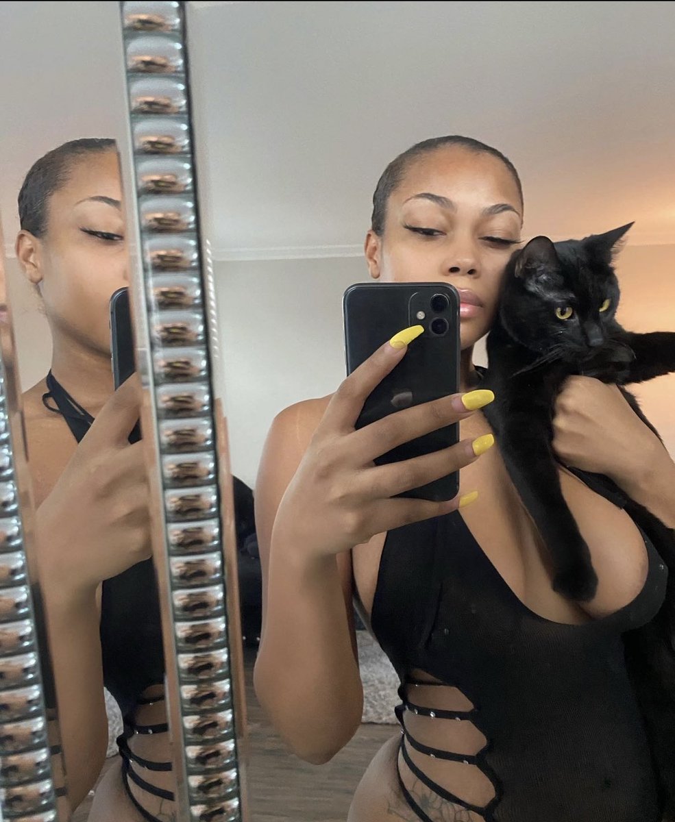 swaghollywoodd's tweet photo. Both me and my cat are sexy 🤤 https://t.co/JLWkLxjKkP