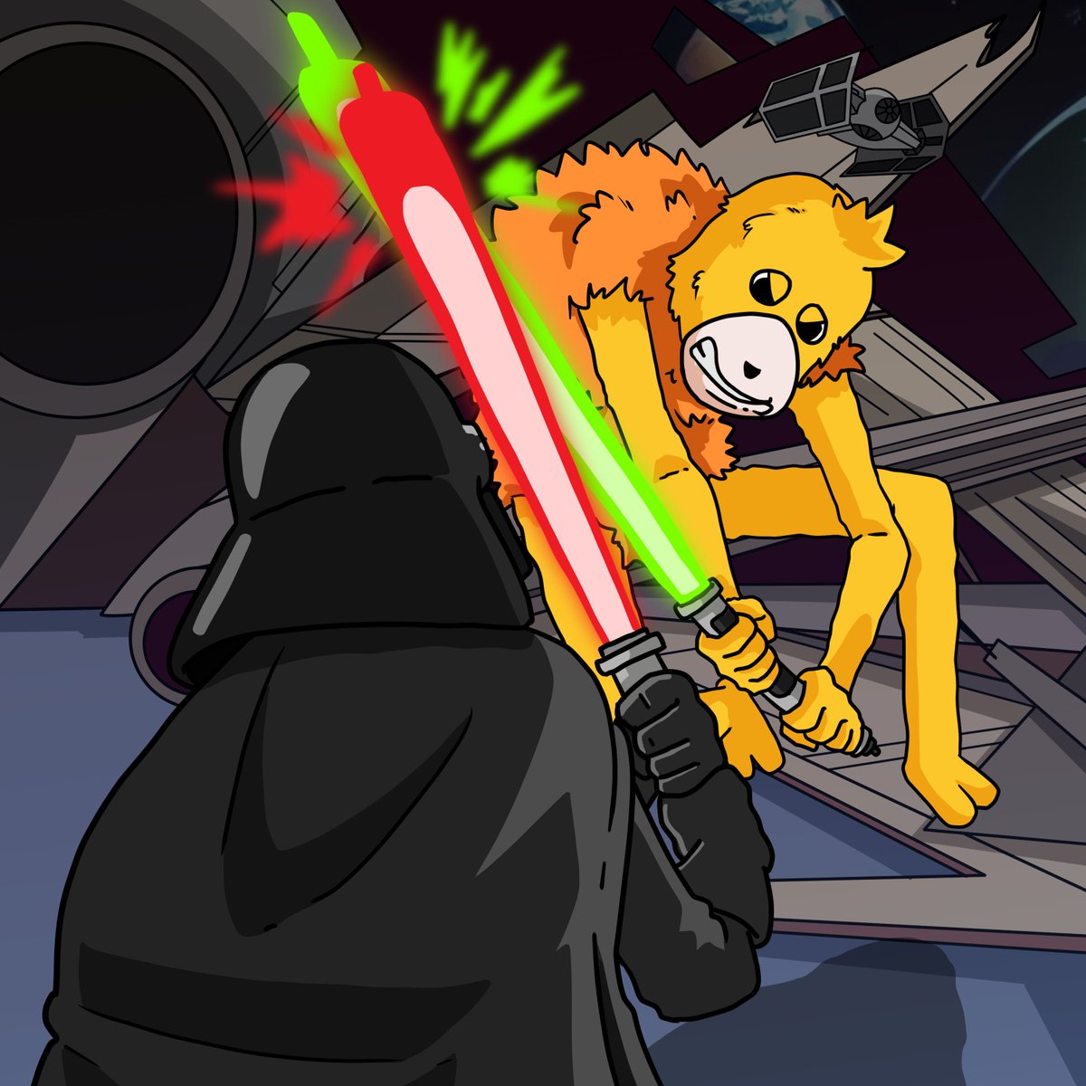 FlatEriconSol's tweet image. The dark side is closing in. Time to fight back!