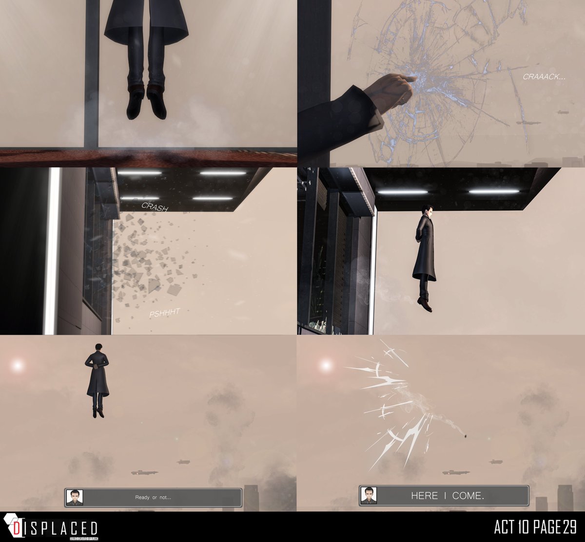 FlancSteam's tweet photo. ACT 10 -PAGES 27 - 30
#DisplacedSeries #OC #Comic https://t.co/UUUKz1SlYR