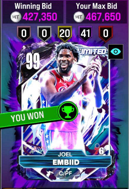 I Picked All My Dark Matters Up During The Market Crash, Checkout My Latest Video #NBA2K25 #MYTEAM youtu.be/aw8acGsR-Cs?si…