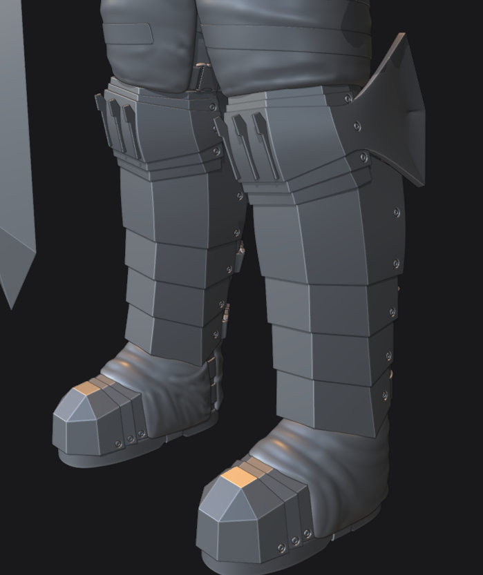 I'm losing it. I'm hopping all these details will carry over to the retopology.. dreading doing the bands on the kevlar plates.
#blender #3dart