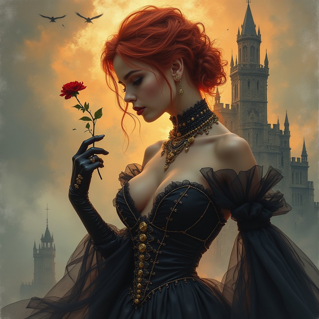 Alptug_W's tweet photo. Blood and Rose 🌹 https://t.co/eh9x5l801G